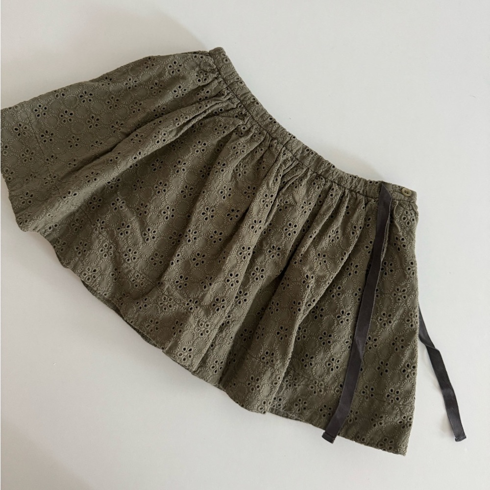 BONPOINT Eyelet Skirt